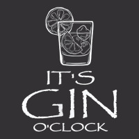 Funny Gin Tonic Lovers Quotes Oh It's Gin O'clock T Shirt Vintage Short | Artistshot