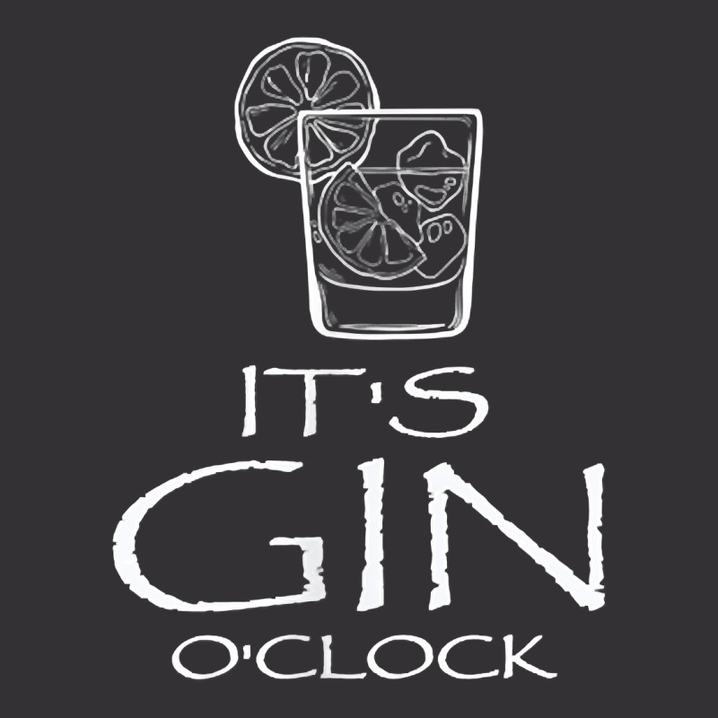 Funny Gin Tonic Lovers Quotes Oh It's Gin O'clock T Shirt Vintage Short by atereabag | Artistshot