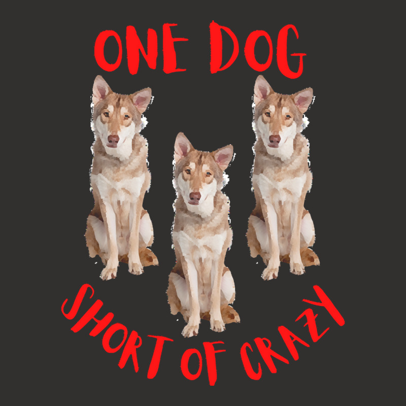 One Dog Short Of Crazy T  Shirtone Dog Short Of Crazy T  Shirt Champion Hoodie | Artistshot