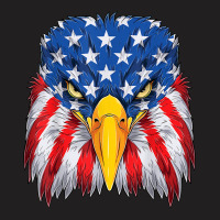 Patriotic Eagle 4th Of July Usa American Flag Merica Men Kid T Shirt T-shirt | Artistshot