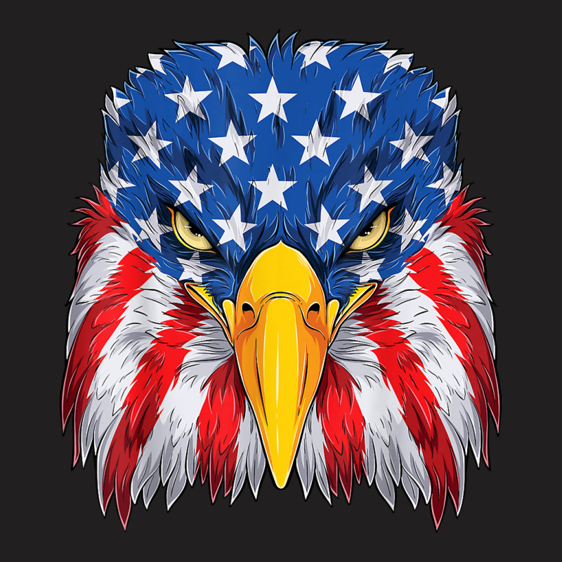 Patriotic Eagle 4th Of July Usa American Flag Merica Men Kid T Shirt T-shirt | Artistshot