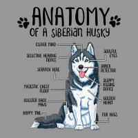 Funny Anatomy Siberian Husky Dog Lover T Shirt Women's V-neck T-shirt | Artistshot