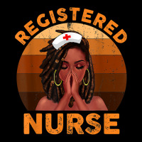 Retro Registered Nurse Black Girl Magic Black History Month T Shirt Pocket T-shirt | Artistshot