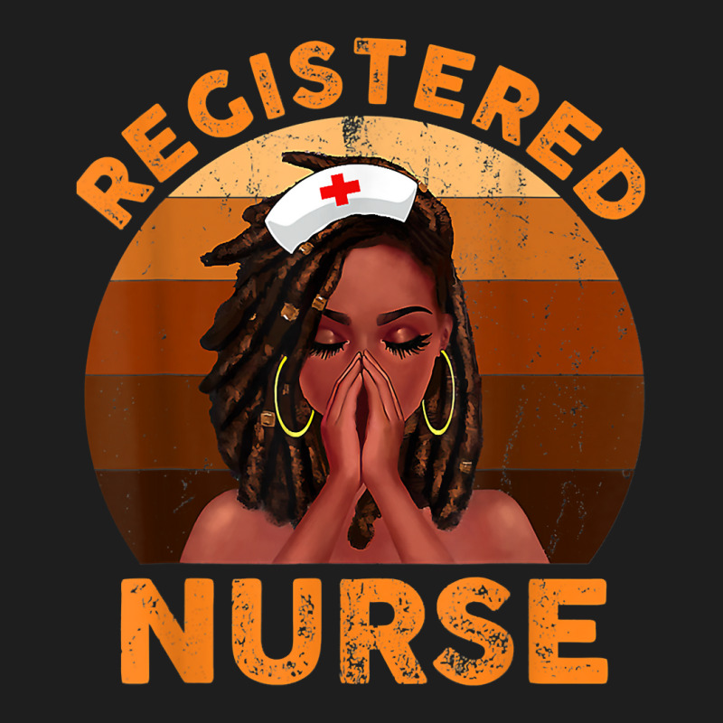 Retro Registered Nurse Black Girl Magic Black History Month T Shirt Classic T-shirt | Artistshot