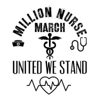 United Nurses March Million Nurse March May 12 2022 Support T Shirt V-neck Tee | Artistshot