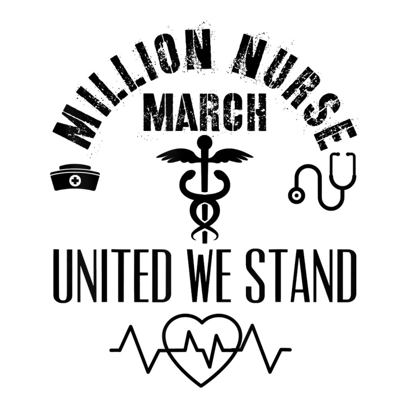 United Nurses March Million Nurse March May 12 2022 Support T Shirt V-neck Tee | Artistshot