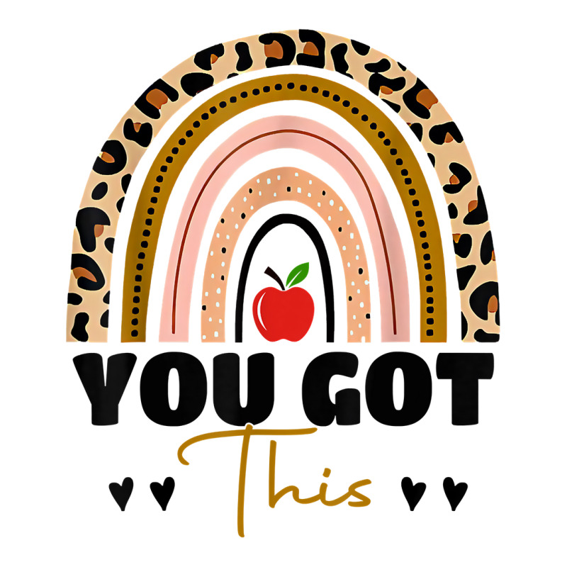 You Got This Leopard Rainbow Teacher Student Testing Day T Shirt Unisex Hoodie | Artistshot