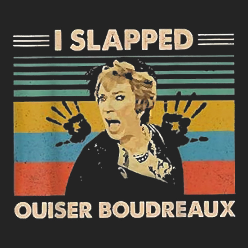 I Slapped Ouiser Boudreaux Vintage T Shirt 3/4 Sleeve Shirt | Artistshot