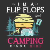 Im A Flip Flops And Camping Kinda Girl Camper Women Camping T Shirt Baby Bodysuit | Artistshot