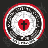 Martin Luther College Ladies Fitted T-shirt | Artistshot