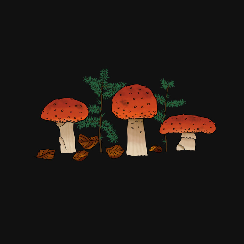 Mushrooms Pin-back Button | Artistshot