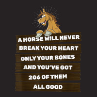 A Horse Will Never Break Your Heart   Horseback Riding Horse T Shirt Vintage Cap | Artistshot