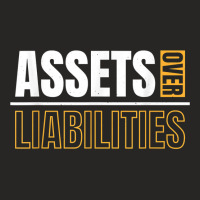 Assets Over Liabilities For Accounting And Accountant T Shirt Ladies Fitted T-shirt | Artistshot