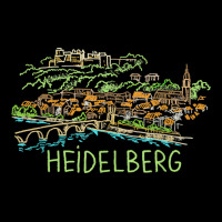 Heidelberg Germany Unique Hand Drawn Art Gift Men Women T Shirt Long Sleeve Shirts | Artistshot