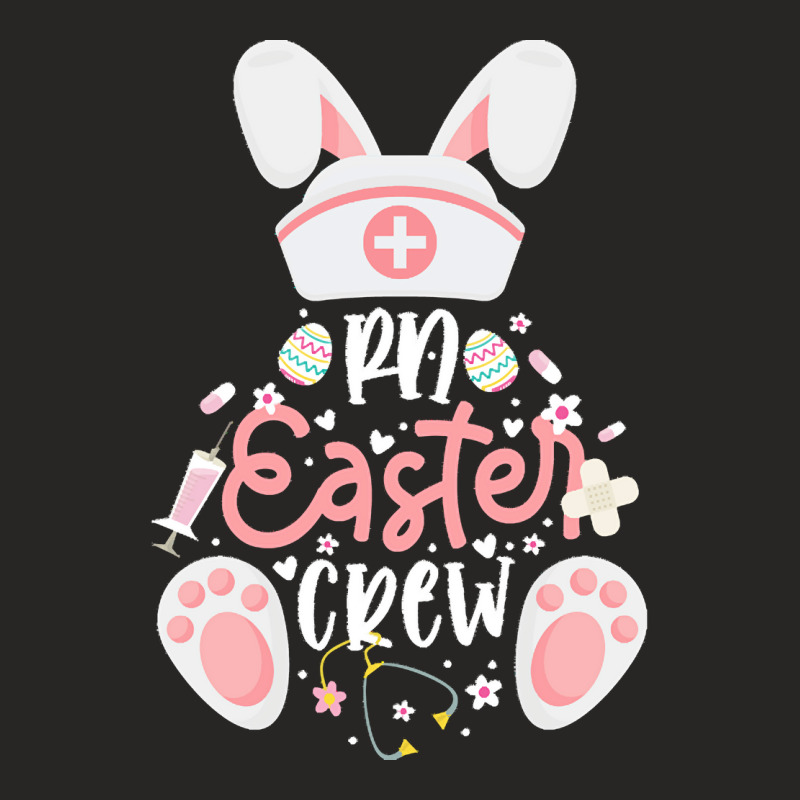 Easter Bunny T  Shirt R N Easter Day Nurse Crew Bunny Registered Nurse Ladies Fitted T-shirt | Artistshot