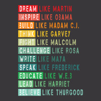 Dream Like Martin Fight Like Malcolm Inspire Like Obama T Shirt Ladies Curvy T-shirt | Artistshot