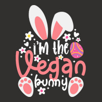 Vegan Design T  Shirt Bunny Ears I'm The Vegan Bunny Matching Easter V Champion Hoodie | Artistshot