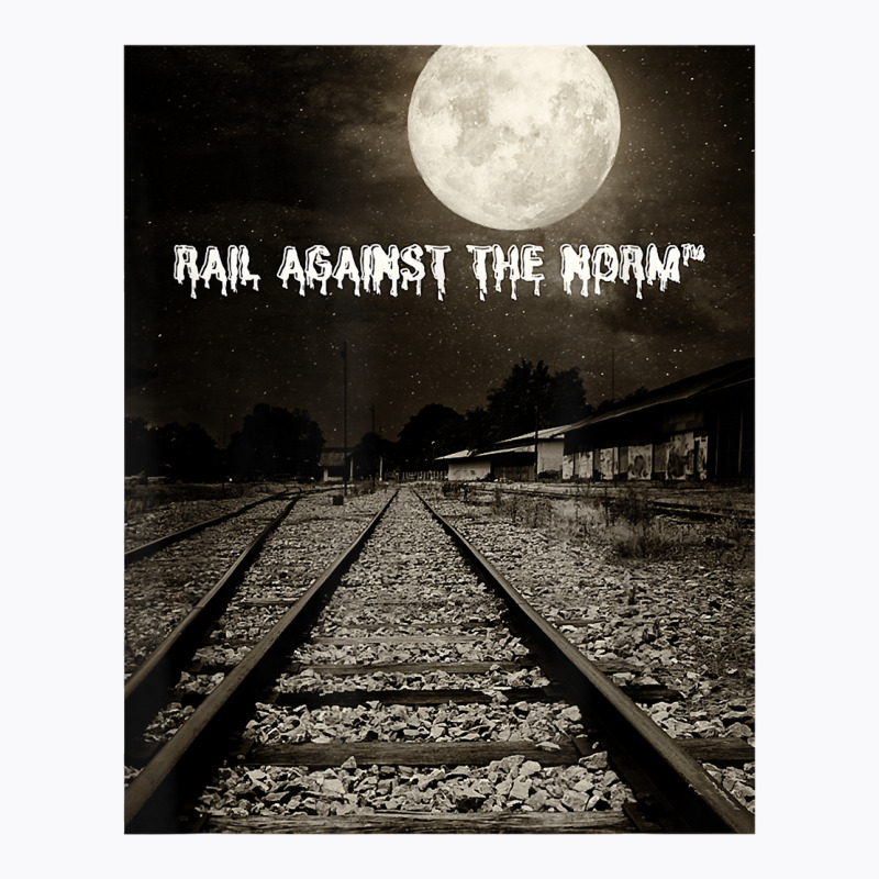 Moon And Rails T Shirt T-shirt | Artistshot