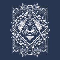 Freemason All Seeing Eye The Masonic Square Compasses T Shirt Ladies Denim Jacket | Artistshot