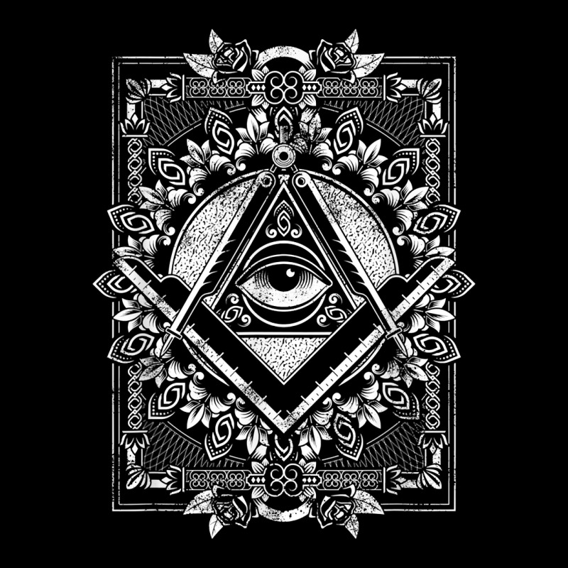 Freemason All Seeing Eye The Masonic Square Compasses T Shirt Maternity Scoop Neck T-shirt by ayedencoplon | Artistshot