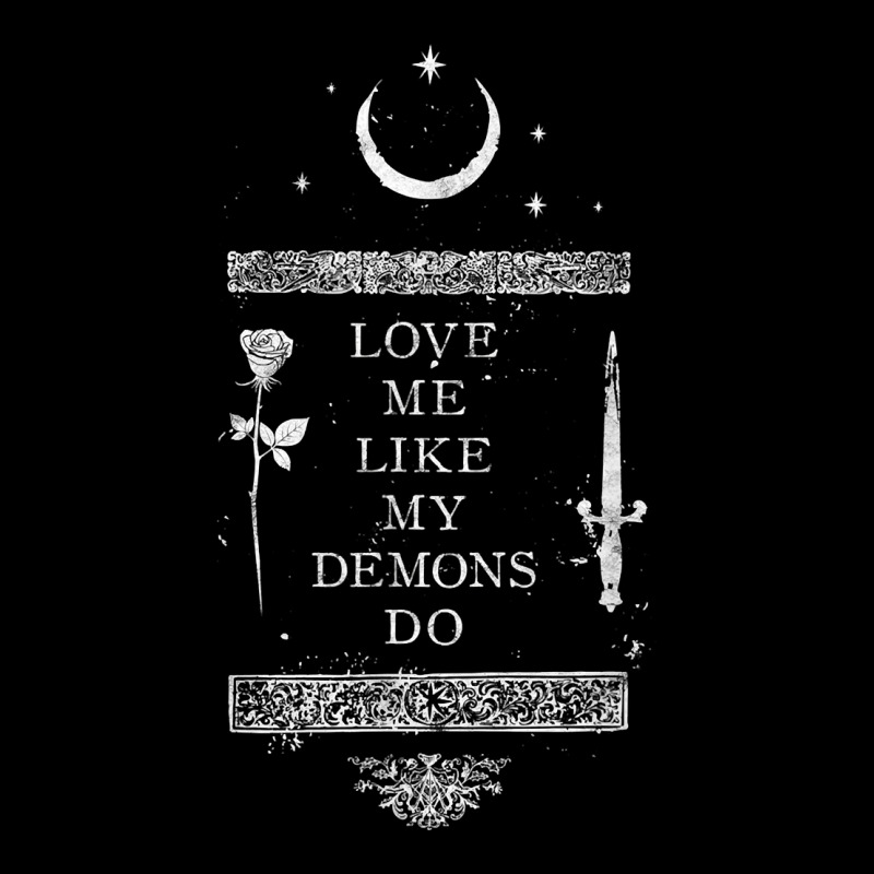 Occult Gothic Grunge Love Me Like My Demons Do Witch Moon T Shirt Pocket T-shirt | Artistshot