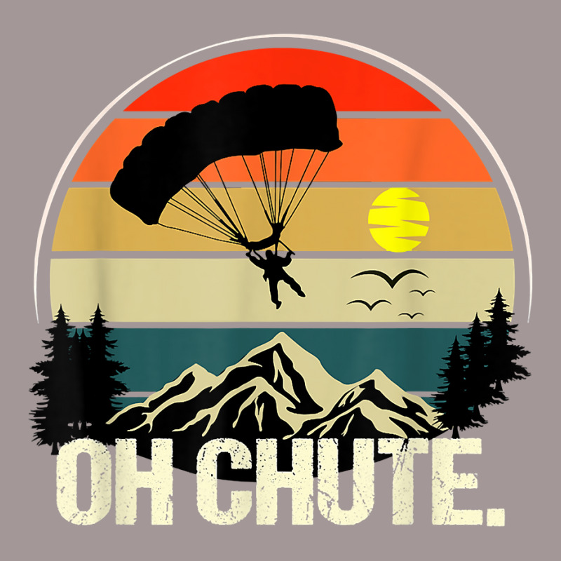 Oh Chute Tshirt As A Funny Skydiving T Shirt Vintage Short by atereabag | Artistshot