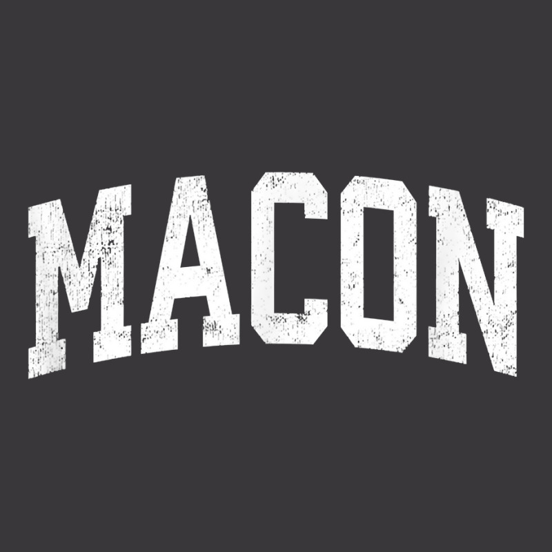 Macon Georgia Ga Vintage Athletic Sports Design T Shirt Ladies Curvy T-Shirt by TeaMenShop | Artistshot