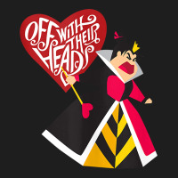 Alice In Wonderland Queen Of Hearts Off With Their Heads Tank Top Classic T-shirt | Artistshot