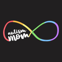 Family Autism Awareness Mom Rainbow Infinity Symbol T Shirt T-shirt | Artistshot