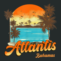 Atlantis Bahamas Beach Summer Vacation Palm Sunset T Shirt Women's Triblend Scoop T-shirt | Artistshot