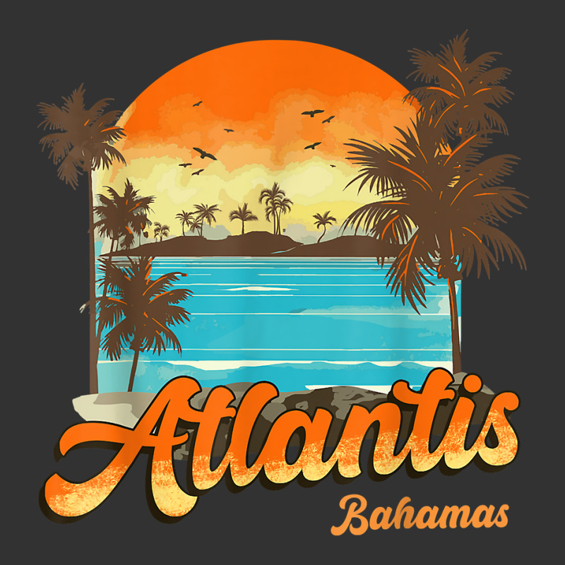 Atlantis Bahamas Beach Summer Vacation Palm Sunset T Shirt Baby Bodysuit by lissuttie | Artistshot