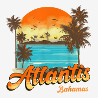 Atlantis Bahamas Beach Summer Vacation Palm Sunset T Shirt Baby Bibs | Artistshot