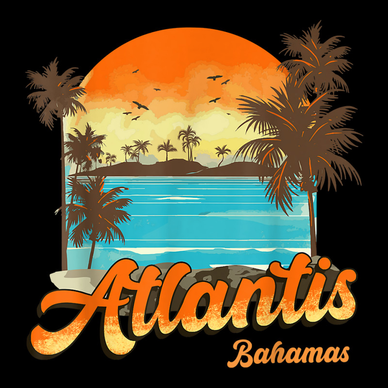 Atlantis Bahamas Beach Summer Vacation Palm Sunset T Shirt Legging by lissuttie | Artistshot