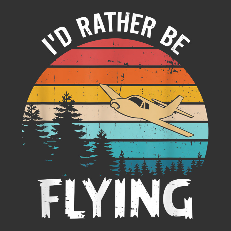 I'd Rather Be Flying Tshirt Aviation Shirt Airplane Pilot T Shirt Baby Bodysuit | Artistshot