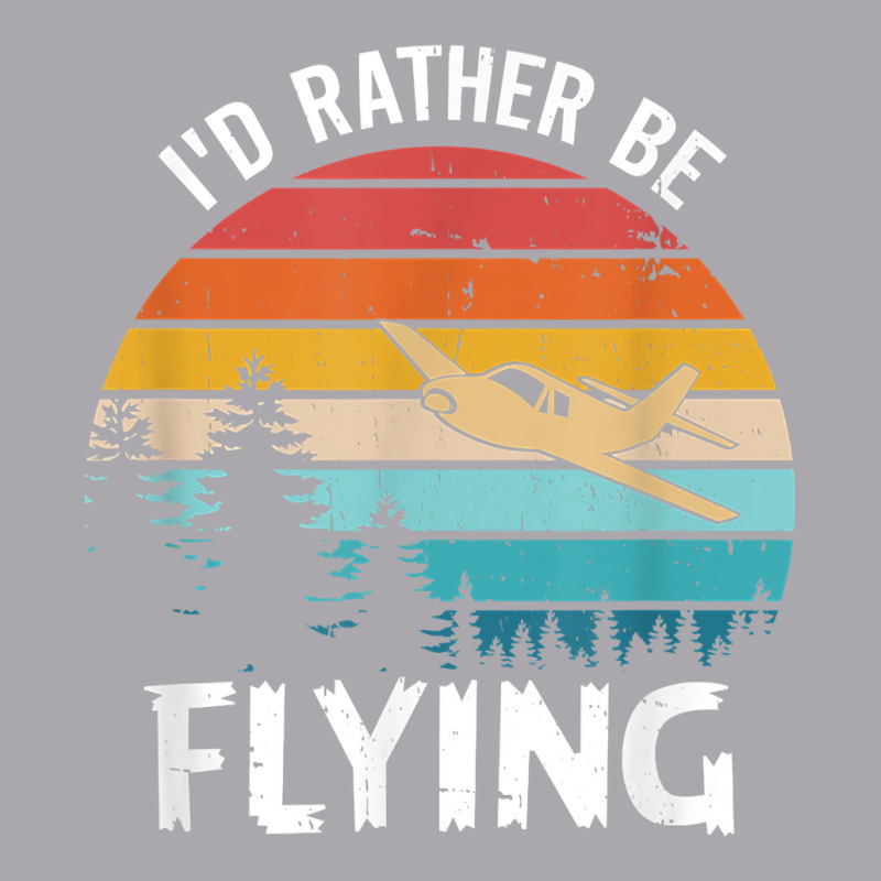 I'd Rather Be Flying Tshirt Aviation Shirt Airplane Pilot T Shirt Youth 3/4 Sleeve | Artistshot