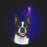 Boston Terrier T  Shirtfunny Boston Terrier Lover Face Dog Galaxy T  S T-shirt | Artistshot