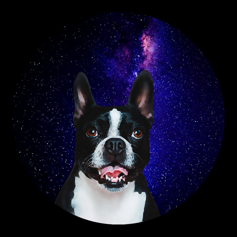 Boston Terrier T  Shirtfunny Boston Terrier Lover Face Dog Galaxy T  S Adjustable Cap | Artistshot