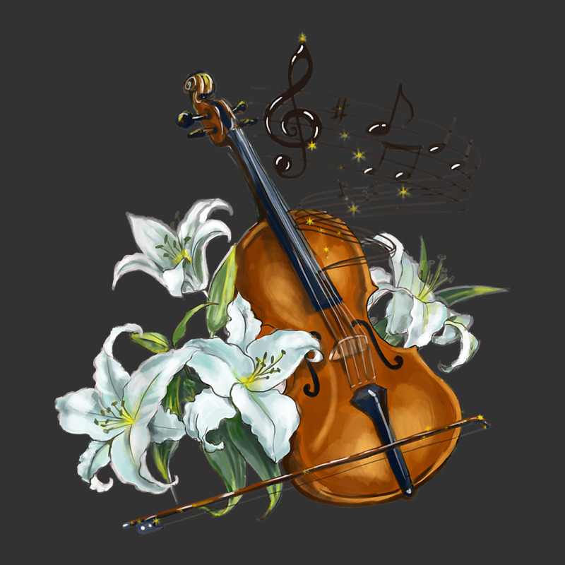 Floral Violin   Lilies Flower T Shirt Baby Bodysuit by lissuttie | Artistshot