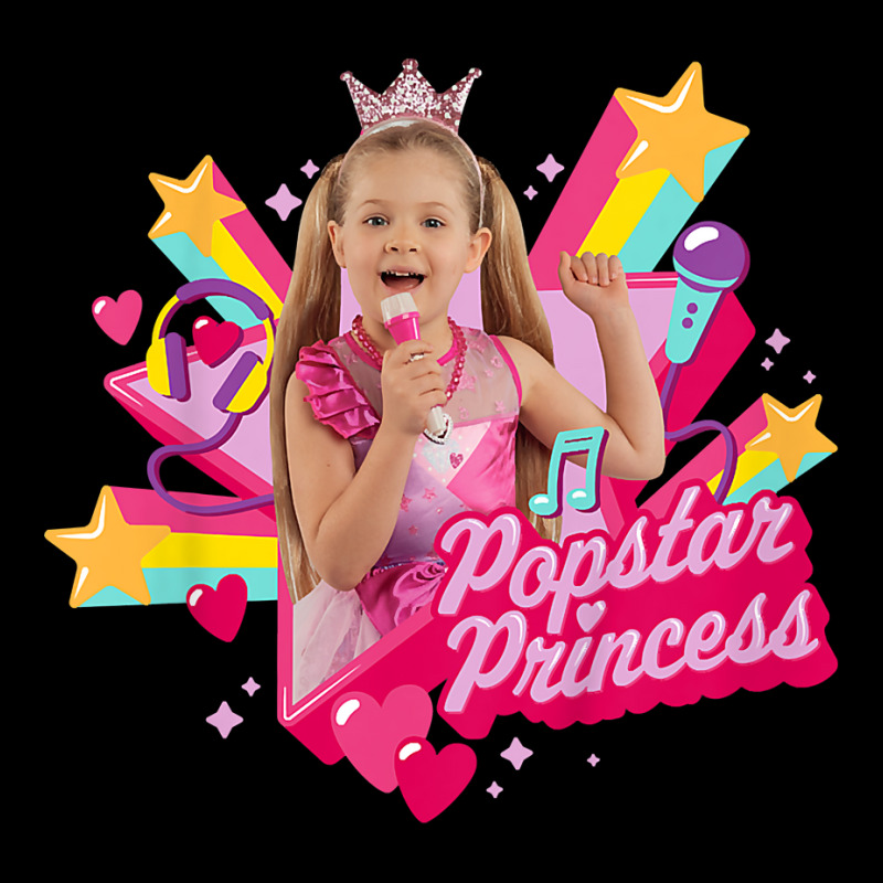 Kids Love Diana Popstar Princess Kids T Shirt Zipper Hoodie by men.adam | Artistshot