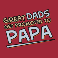 Great Dads Get Promoted To Papa Backpack | Artistshot