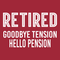 Retired Goodbye Tension Hello Pensiyon Backpack | Artistshot