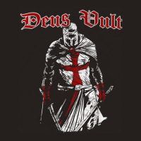 Deus Vult   Knight Templar   Vintage Crusader T Shirt Tank Top | Artistshot