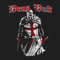 Deus Vult   Knight Templar   Vintage Crusader T Shirt Classic T-shirt | Artistshot