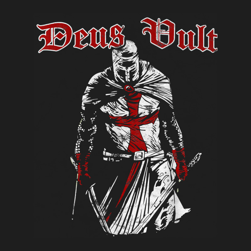 Deus Vult   Knight Templar   Vintage Crusader T Shirt Classic T-shirt | Artistshot