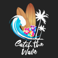 Summer Holiday T  Shirt Catch The Wave Summer Surfing T  Shirt 3/4 Sleeve Shirt | Artistshot