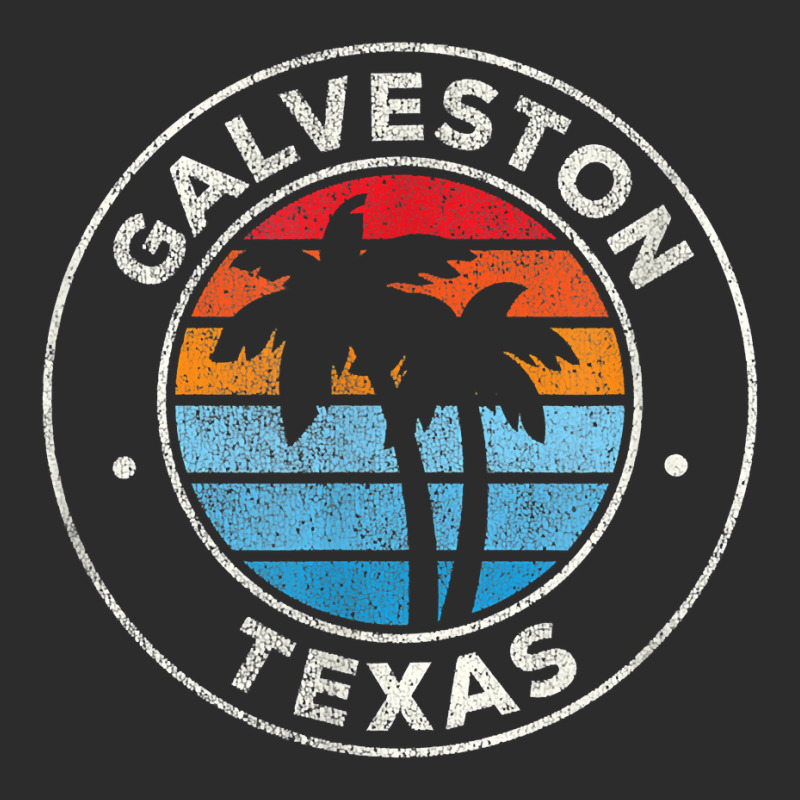 Galveston Texas Tx Vintage Graphic Retro 70s T Shirt Exclusive T-shirt by tamkyfashions | Artistshot