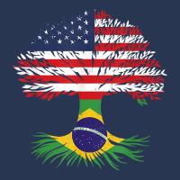 Grown Up American Brazilian Roots American Flag Brazil T Shirt Men Denim Jacket | Artistshot