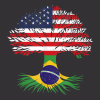 Grown Up American Brazilian Roots American Flag Brazil T Shirt Vintage Short | Artistshot