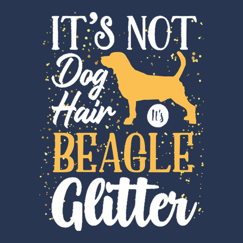 Beagle Lovers T  Shirt It's Not Dog Hair It's Beagle Glitter Men Denim Jacket | Artistshot