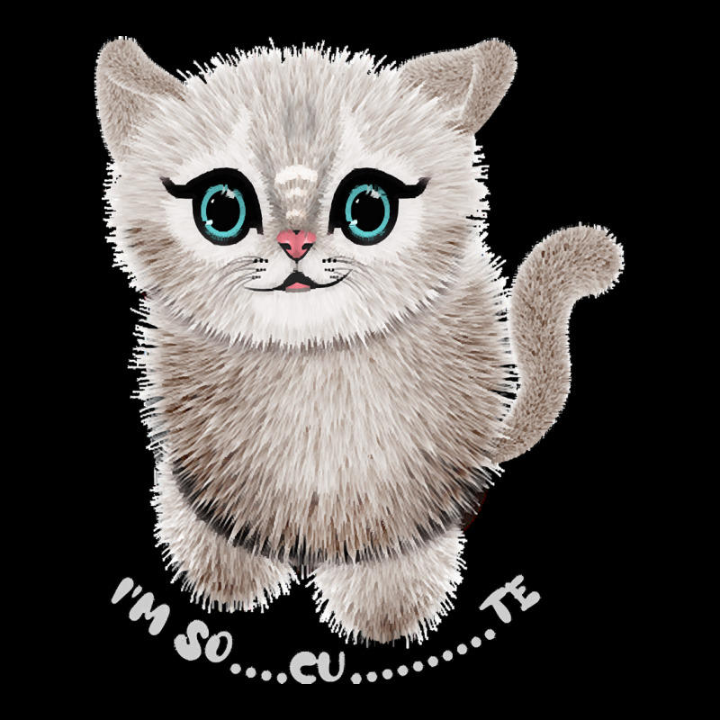 Best Cute Furry Cat T  Shirt Cute Kitty T  Shirt Pocket T-shirt | Artistshot